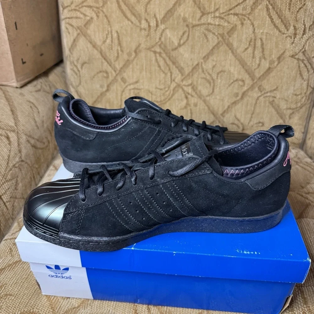 Eddie Huang x adidas Superstar 80s 'Black' F37748 Size 10.5 Men's Huang's World